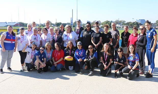 HERO_165A0040.jpg The campaign, which was launched in late-March, is a local version of the campaign by Sport England which inspired 3.9 million British women to get involved. - Western Bulldogs